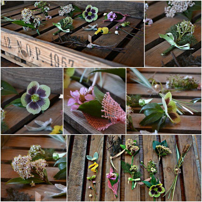 bouttonière shabby scic